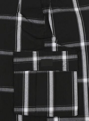 Shaka Wear Plaid Cargo Shorts for Men, Sizes S-5XL in Kuwait