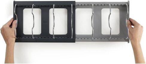 سلة فصل سلة الغسيل بغطاء من جوزيف جوزيف توتا سعة 90 لترًا - رمادي وبساط تصريف قابل للتوسيع من طبقة 85178، رمادي، المملكة المتحدة 2 in Kuwait