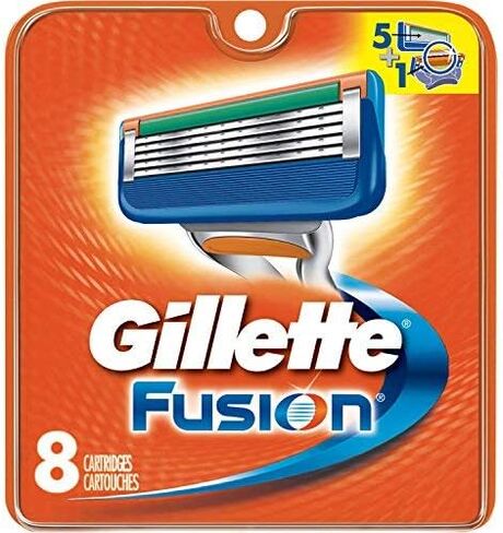 Gillette Fusion5 Razor Blades - 8 Count in Saudi Arabia