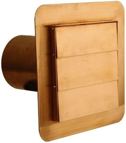 4" Louvered Copper Dryer Vent in Saudi Arabia