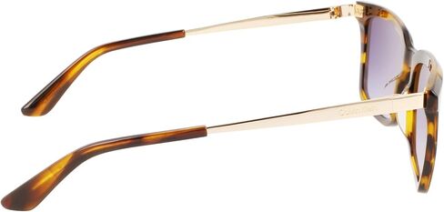 CALVIN KLEIN Men's CK22517S Rectangular Sunglasses, Striped Brown, One Size in Saudi Arabia