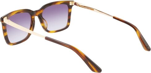 CALVIN KLEIN Men's CK22517S Rectangular Sunglasses, Striped Brown, One Size in Saudi Arabia