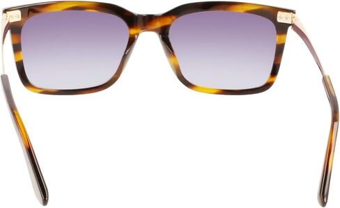 CALVIN KLEIN Men's CK22517S Rectangular Sunglasses, Striped Brown, One Size in Saudi Arabia