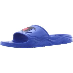 Champion Mens Hydro-C Blue Slides Sandals Shoes 10 in Saudi Arabia