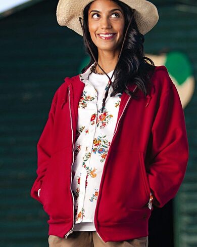 Fruit of the Loom 12 oz. Supercotton 70/30 Full-Zip Hood (82230) in Saudi Arabia