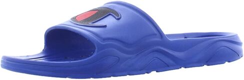Champion Mens Hydro-C Blue Slides Sandals Shoes 10 in Saudi Arabia