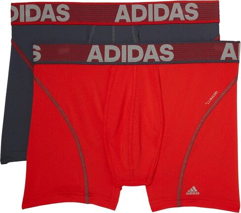 adidas Men's Sport Performance Mesh Trunk Underwear (2-Pack) in Saudi Arabia