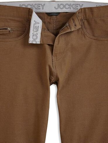 Jockey Men's Sportswear Outdoors 5-Pocket Pant, Cedar, 36x32 in Kuwait