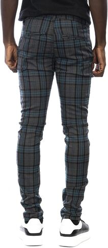 Trinity Kays Kulture Men's Skinny Plaid Pants in Saudi Arabia