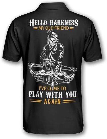 PRIMESTY Personalized Archery Shirts for Men- Custom Archery Jerseys for Teams- Custom Archery Shirts Men's Polo in Kuwait