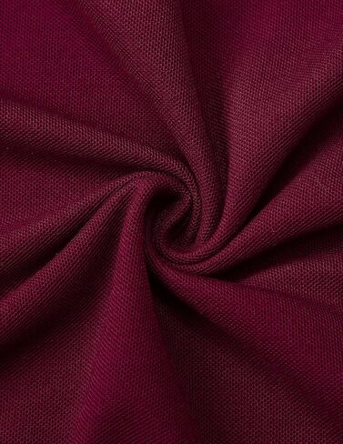 LIUPMWE Men's Long Sleeve Polos Slim Fit Classic Plaid Collar Cotton Golf T-Shirts Casual Polo Shirts in Saudi Arabia