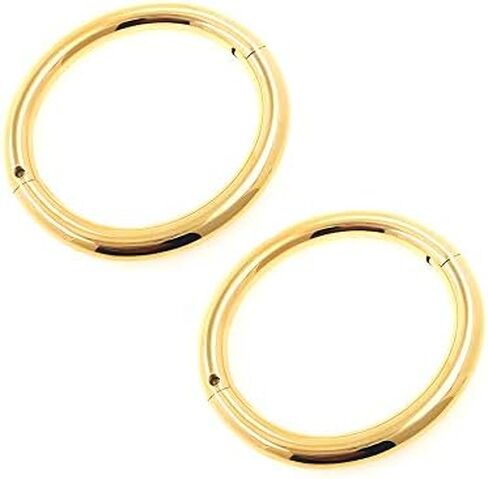 ACECHANNEL Stainless Steel Oval Wrist Ankle Cuffs Lockable Bangle Slave Bracelets Jewelry Golden Cuffs Bangle Bracelets in Saudi Arabia