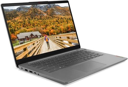 Lenovo IdeaPad 3 14" FHD Laptop, 11th Gen Intel 4-Core i7-1165G7, Intel Iris Xe Graphics, 20GB RAM, 512GB PCIe SSD, FP Reader, Webcam, USB-C, HDMI, SD Card Reader, WiFi 6, SPS HDMI Cable, Win 11 Home in Kuwait