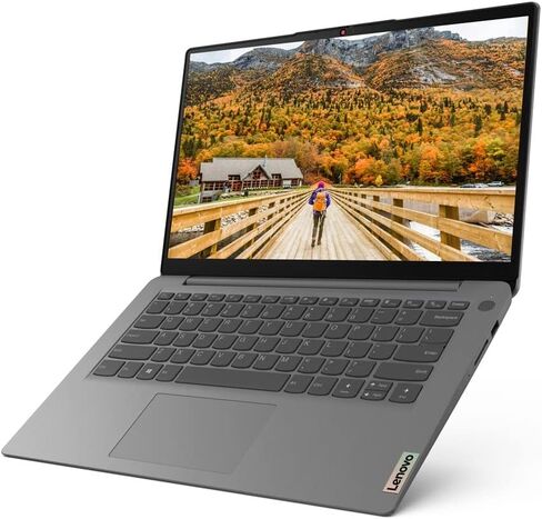 Lenovo IdeaPad 3 14" FHD Laptop, 11th Gen Intel 4-Core i7-1165G7, Intel Iris Xe Graphics, 20GB RAM, 512GB PCIe SSD, FP Reader, Webcam, USB-C, HDMI, SD Card Reader, WiFi 6, SPS HDMI Cable, Win 11 Home in Kuwait