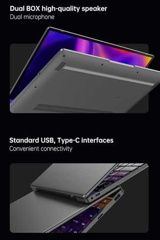 كمبيوتر محمول Windows 11 مقاس 14 بوصة، ALLDOCUBE GT Book، Intel الجيل الحادي عشر JasperLake N5100، رباعي النواة، ذاكرة الوصول العشوائي 12 جيجابايت، 256 جيجابايت SSD، شاشة FHD IPS مقاس 14 بوصة، WiFi 6، بلوتوث 5.1، النوع C، مع لوحة مفاتيح بإضاءة خلفية، رماد in Kuwait