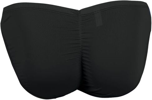 renvena Mens Bikini Bottoms Bulge Pouch Briefs Elastic Ruched Back Lingerie Panties Swim Underwear in Saudi Arabia