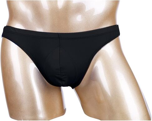 renvena Mens Bikini Bottoms Bulge Pouch Briefs Elastic Ruched Back Lingerie Panties Swim Underwear in Saudi Arabia