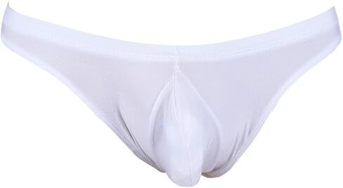 renvena Mens Bikini Bottoms Bulge Pouch Briefs Elastic Ruched Back Lingerie Panties Swim Underwear in Saudi Arabia