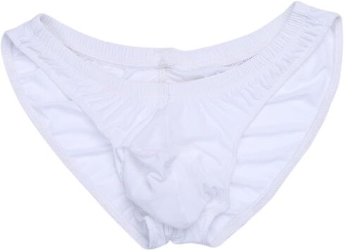 renvena Mens Bikini Bottoms Bulge Pouch Briefs Elastic Ruched Back Lingerie Panties Swim Underwear in Saudi Arabia