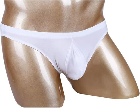 renvena Mens Bikini Bottoms Bulge Pouch Briefs Elastic Ruched Back Lingerie Panties Swim Underwear in Saudi Arabia