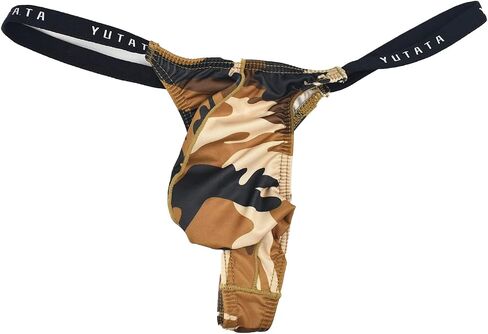 Faringoto Mens Camoufalge Thong Underwear Men's Slim G String Bikini 4 Pack in Saudi Arabia