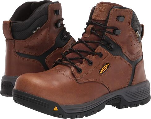 KEEN Utility Men's Chicago 6" Composite Toe Waterproof Metatarsal Guard Work Boot in Saudi Arabia