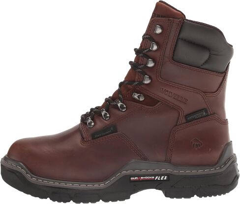 WOLVERINE Men's Raider DuraShocks 8" Waterproof Composite Toe Met-Guard Construction Boot in Saudi Arabia