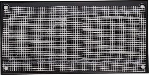 Vent Systems 8'' x 4'' Inch Air Vent Cover - Anthracite - Metal Air Return Grill with Built in Pest Guard Screen HVAC Vent Cover for Home Improvement Vent Duct Cover (7.9 x 3.9 Inches) in Kuwait