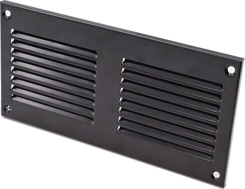 Vent Systems 8'' x 4'' Inch Air Vent Cover - Anthracite - Metal Air Return Grill with Built in Pest Guard Screen HVAC Vent Cover for Home Improvement Vent Duct Cover (7.9 x 3.9 Inches) in Kuwait