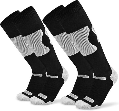 Busy Socks Men's Women's Merino Wool Ski Socks Winter Warm Socks for Skiing Snowboarding Outdoor Sports Cold Weather in Saudi Arabia