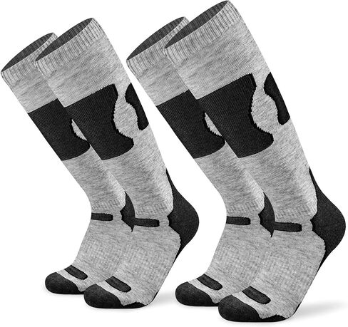 Busy Socks Men's Women's Merino Wool Ski Socks Winter Warm Socks for Skiing Snowboarding Outdoor Sports Cold Weather in Saudi Arabia