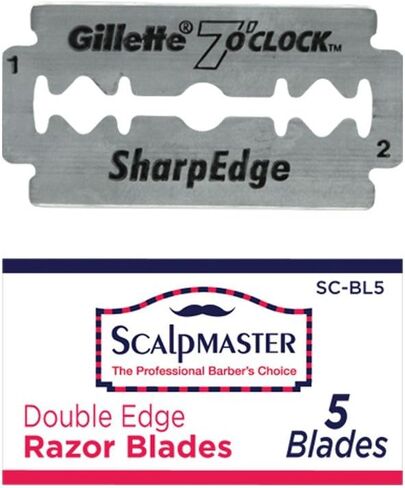SCALPMASTER Barber Salon Straight Edge Grooming Shaving Razor Blade SR-SC1200 in Saudi Arabia