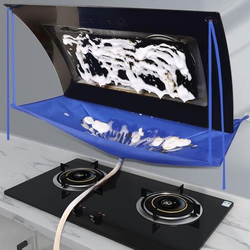 DOITOOL Air Conditioning Cleaning Cover Bag- Waterproof Air Conditioner Service Bag with Drain Outlet and with Water Pipe- Wall Mounted Mini Cleaning Kit for Air Conditioner and Range Hoods Cleaner in Saudi Arabia