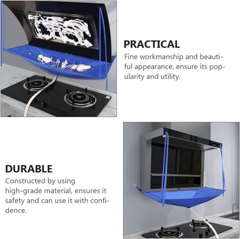 DOITOOL Air Conditioning Cleaning Cover Bag- Waterproof Air Conditioner Service Bag with Drain Outlet and with Water Pipe- Wall Mounted Mini Cleaning Kit for Air Conditioner and Range Hoods Cleaner in Saudi Arabia