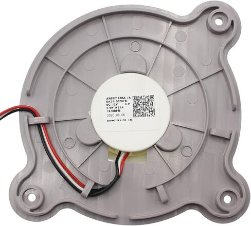 DA31-00287B Refrigerator Evaporator Fan Motor (OEM) for Samsung Refrigerator, DA31-00334A DA96-00968A 3954921 AP5948644 PS9494284 EAP9494284 in Saudi Arabia