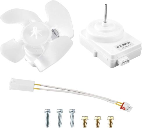AMI PARTS W10124096 Condenser Fan Motor kit-Replaces AP4318657 2315558 PS1957416 2188538 2188727 EAP1957416 in Saudi Arabia