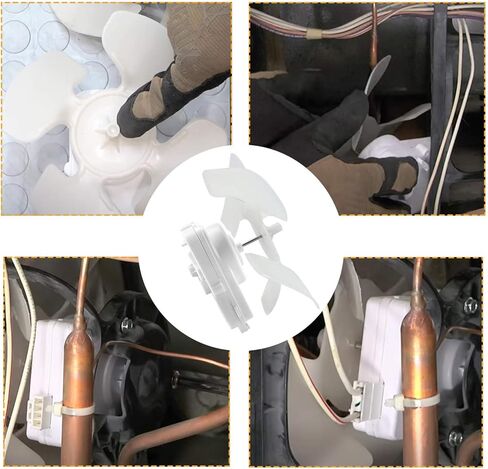AMI PARTS W10124096 Condenser Fan Motor kit-Replaces AP4318657 2315558 PS1957416 2188538 2188727 EAP1957416 in Saudi Arabia
