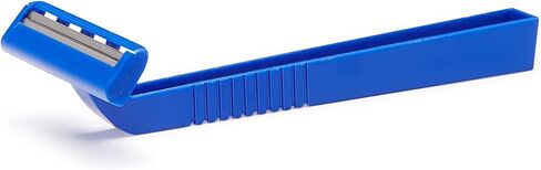 Medline Twin Blade Facial Razor, Disposable, Blue, 50 Count (Pack of 10) in Saudi Arabia