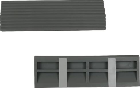 Dorifa 5 Pcs Threshold Ramp Mat Door Sill Scuff Plate Slope Strip Auxiliary Fit for Xiaomi Narwal Ecovacs Roborock Vacuum Cleaner Replacement Parts (Grey) in Saudi Arabia