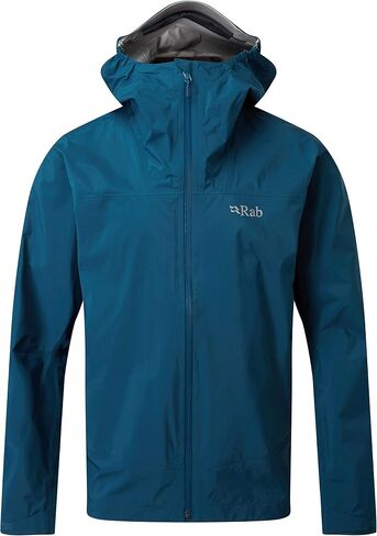جاكيت Meridian الرجالي من Rab Gore-Tex Paclite Plus معطف مطر مقاوم للماء وجيد التهوية للمشي لمسافات طويلة وكاجوال in Saudi Arabia