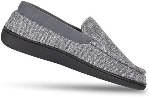 Hanes Men's ComfortSoft Memory Foam Knit Venetian Moccasin Indoor/Outdoor Slipper in Saudi Arabia