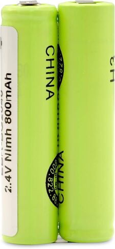 Exell 2.4-Volt Nickel Metal Hydride Razor Battery, EBR-BG2040, 800 mAh, Batteries for Electric Shavers in Kuwait