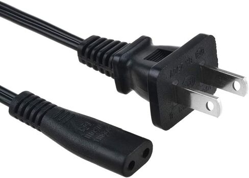 ABLEGRID AC Power Cord for Philips Norelco 6423LC / 6613X / 6615X / 6618X / 6844XL / 6863XL / 6945XL / 6948XL HP HQ Shavers/T Series Trimmers in Saudi Arabia