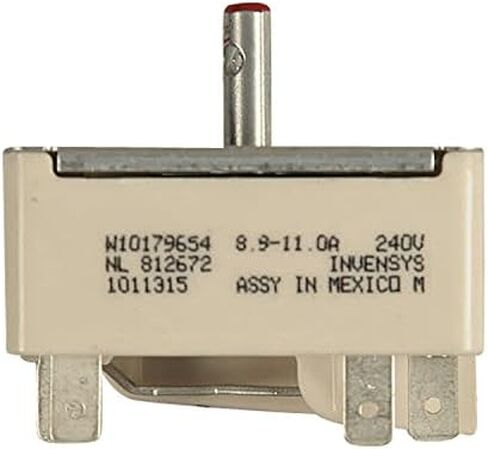 YesParts W10179654 Durable Range Infinite Switch compatible with WPW10179654 7403P289-60 1471451 AH2341746 in Saudi Arabia