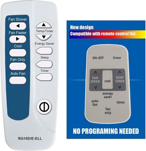 CHOUBENBEN Replacement for FrigidaireAir Conditioner Remote Control Model Number RG15D/E-ELL RG15D/E-ELL1 in Saudi Arabia