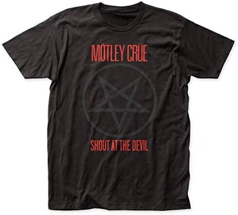 التجارة المؤثرة Mötley Crüe Shout at The Devil Fitted Jersey تي شيرت in Kuwait