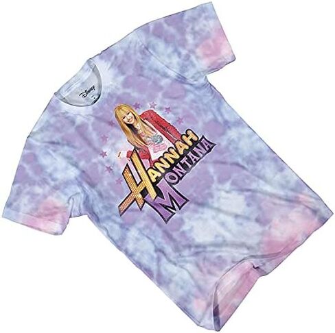 قميص رجالي مصبوغ من هانا مونتانا - تي شيرت مايلي سايروس هانا مونتانا برسومات مصبوغة in Kuwait