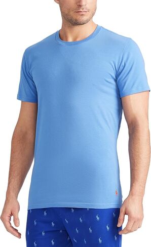 POLO RALPH LAUREN Men's 4D Flex Cooling Cotton Modal Crew Undershirts 3-Pack in Saudi Arabia