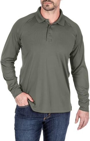 5.11 Tactical Men's Long-Sleeve Polo, Rip and Wrinkle Resistant, Style 72049 in Saudi Arabia