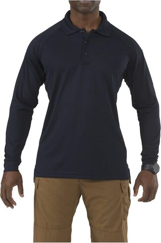 5.11 Tactical Men's Long-Sleeve Polo, Rip and Wrinkle Resistant, Style 72049 in Saudi Arabia